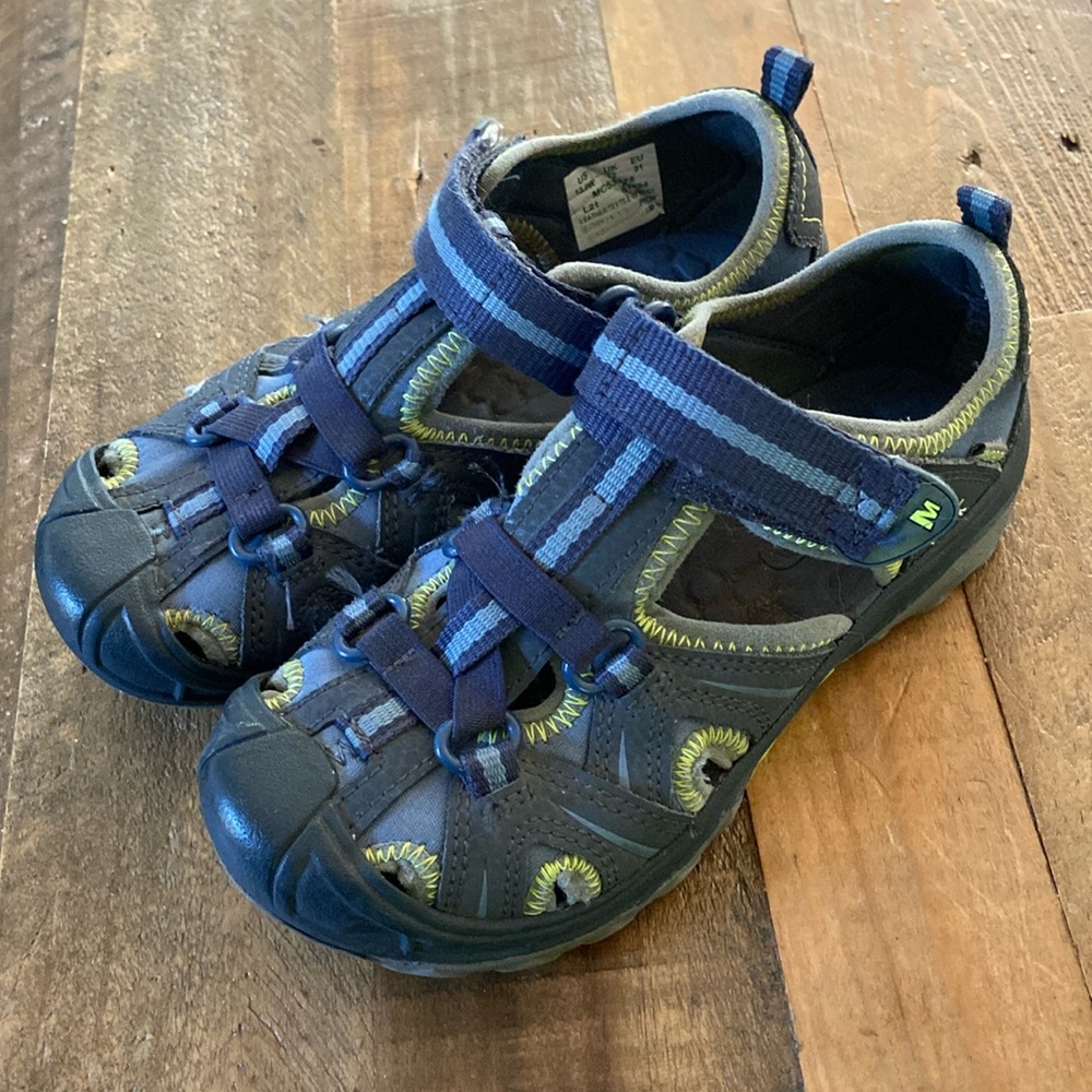 Merrell Kids Hydro 2 Super Comfy & High Quality Hiking Sandals size 13 Wide